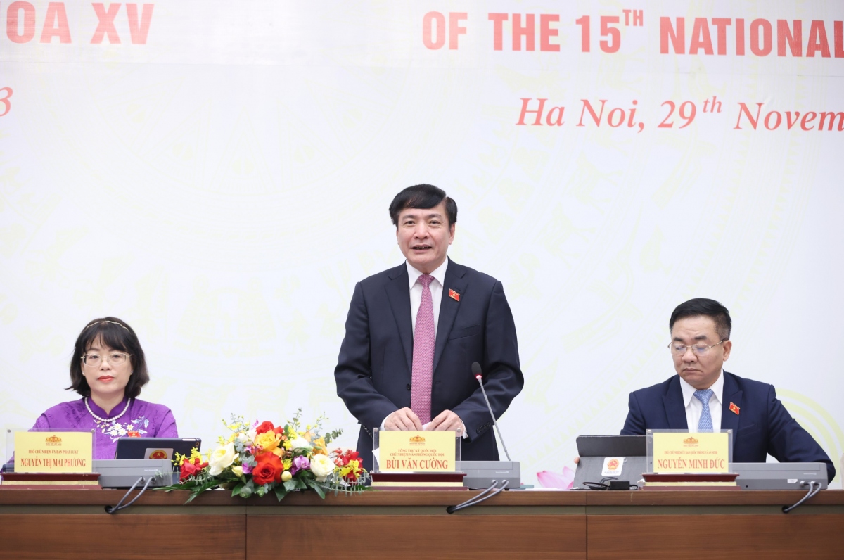 “Quốc hội đang xin ý kiến tổ chức kỳ họp bất thường vào tháng 1/2024”